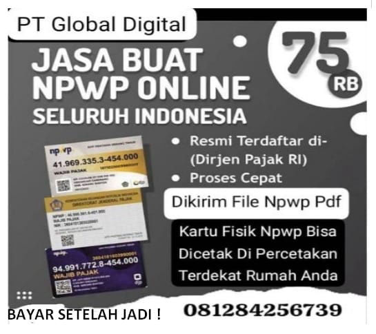 daftar npwp online